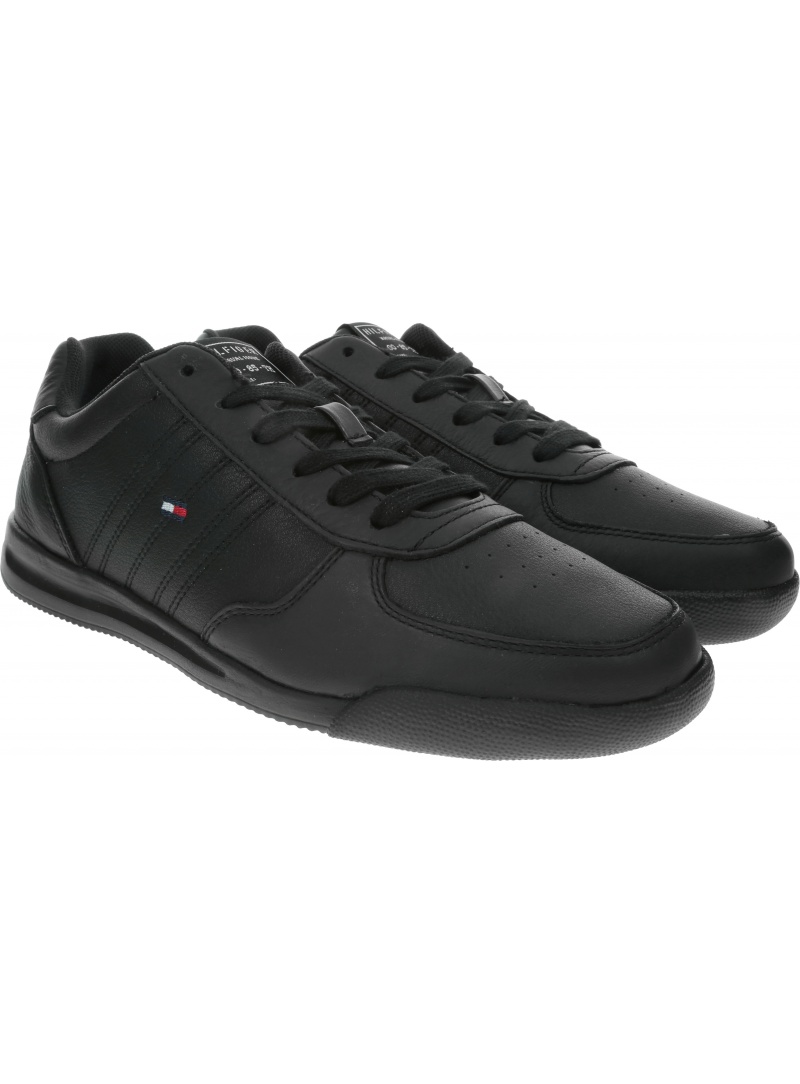 Sneakersy Męskie TOMMY HILFIGER Lightweight Leather Sneaker Flag