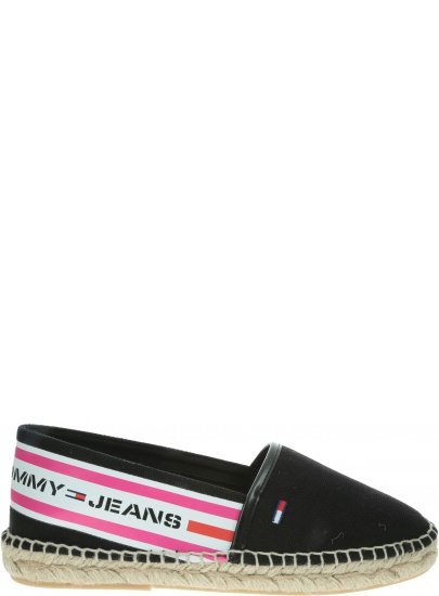 Espadryle Damskie TOMMY HILFIGER Chunky Tape Espadrille EN0EN00817 BDS