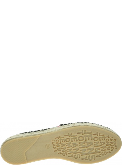 Espadryle Damskie TOMMY HILFIGER Chunky Tape Espadrille EN0EN00817 BDS