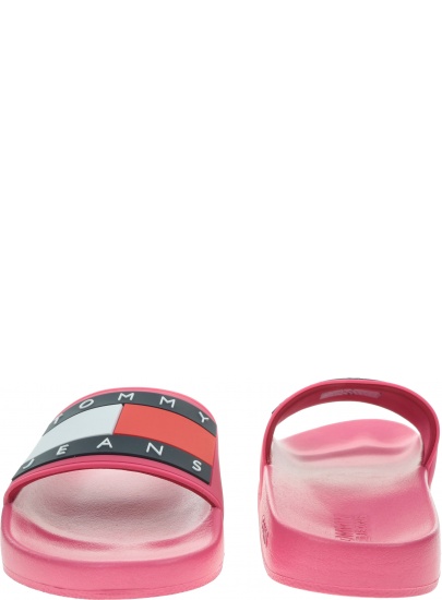 Klapki Damskie TOMMY HILFIGER Tommy Jeans Flag Pool Slide EN0EN00474 XIF