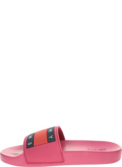 Klapki Damskie TOMMY HILFIGER Tommy Jeans Flag Pool Slide EN0EN00474 XIF