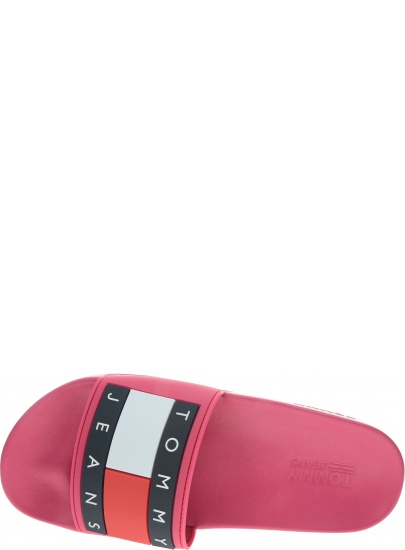 Klapki Damskie TOMMY HILFIGER Tommy Jeans Flag Pool Slide EN0EN00474 XIF