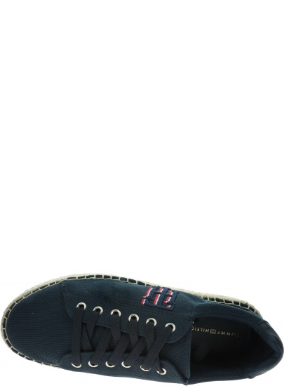 Espadryle Damskie TOMMY HILFIGER Nautical Th Lace Up Espadrille FW0FW04749