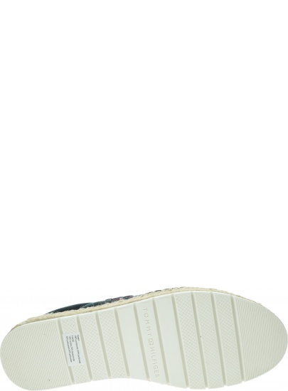Espadryle Damskie TOMMY HILFIGER Nautical Th Lace Up Espadrille FW0FW04749