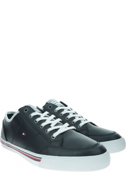 Sneakersy Męskie TOMMY HILFIGER Core Corporate Leather Sneaker FM0FM02677