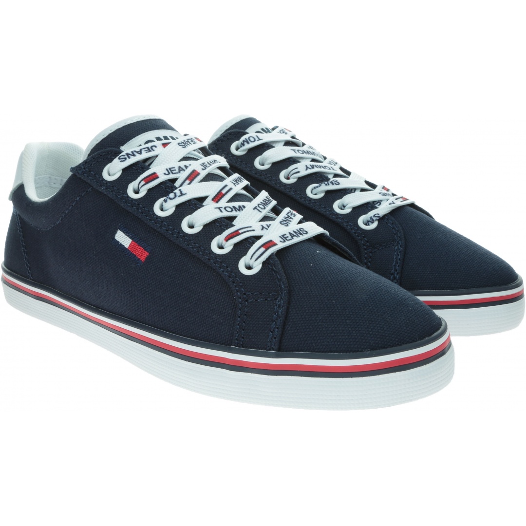 Sneakersy Damskie TOMMY HILFIGER Essential Lace Up Sneaker EN0EN00786 C87