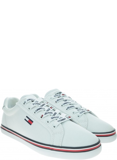 Sneakersy Damskie TOMMY HILFIGER Essential Lace Up Sneaker EN0EN00786 YBS