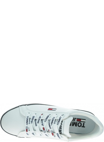 Sneakersy Damskie TOMMY HILFIGER Essential Lace Up Sneaker EN0EN00786 YBS