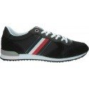 Sneakersy Męskie TOMMY HILFIGER Iconic Material Mix Runner FM0FM02667 BDS
