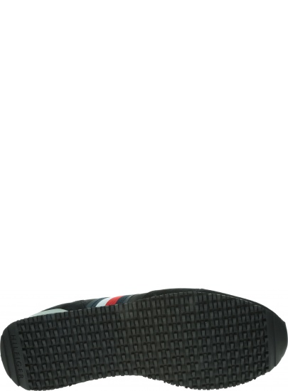 Sneakersy Męskie TOMMY HILFIGER Iconic Material Mix Runner FM0FM02667 BDS