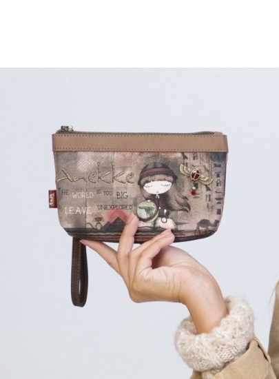 Kosmetyczka Portfel ANEKKE CARRYALL WITH EGYPTIAN STYLE PRINTED DESIGN