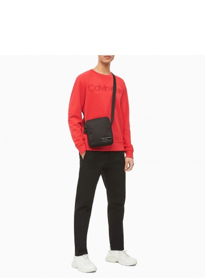 Czarna Listonoszka Saszetka CALVIN KLEIN Primary Mini Reporter K50K504765