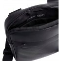 Czarna Listonoszka Saszetka CALVIN KLEIN Ck United Pu Flat Crossover