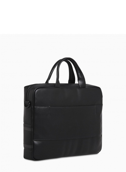 Torba na laptopa CALVIN KLEIN Striped Logo Pu Laptop Bag K50K505650 BAX