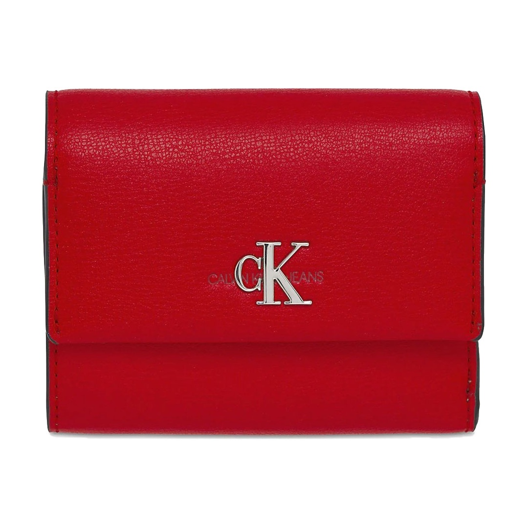 Portfel Damski CALVIN KLEIN Trifold Wallet K60K606609 XA9