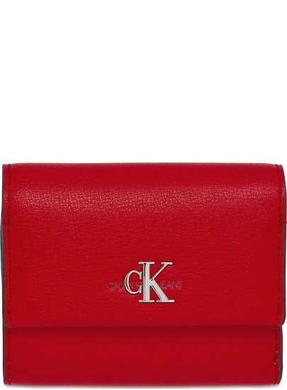 Portfel Damski CALVIN KLEIN Trifold Wallet K60K606609 XA9