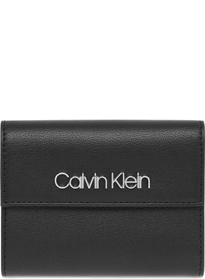 Portfel Damski CALVIN KLEIN Trifold Wallet K60K606357 BAX