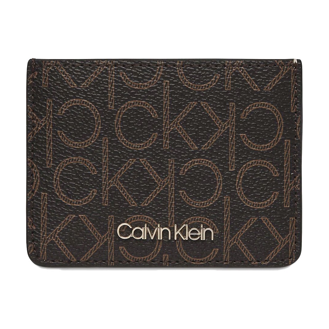Mały Portfel CALVIN KLEIN JEANS Logo Cardholder K60K606561 0HD