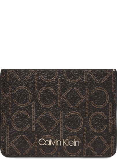 Mały Portfel CALVIN KLEIN JEANS Logo Cardholder K60K606561 0HD