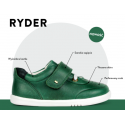 Niebieskie Półbuty BOBUX Ryder Blueberry + Chartreuse 835608