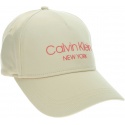 Beżowa Czapka Z Daszkiem Czapka z daszkiem CALVIN KLEIN Ck Ny Bb Cap