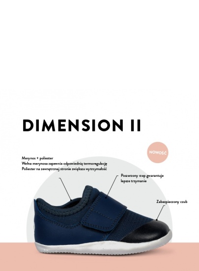 BOBUX Dimension II Navy 635602 | EN