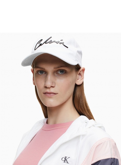 Czapka z daszkiem CALVIN KLEIN JEANS Ckj Signature Cap K60K606626 YAF