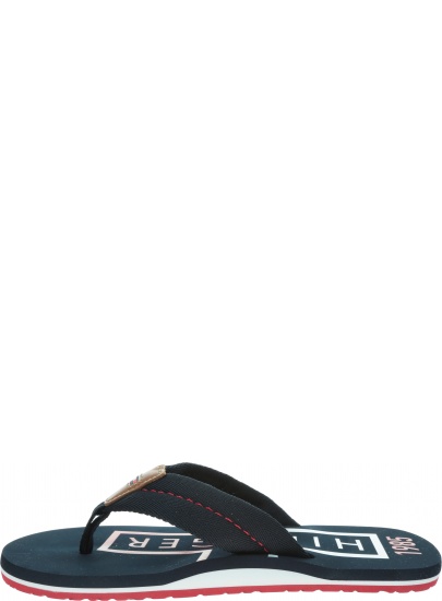 Japonki Męskie TOMMY HILFIGER Hilfiger Badge Beach Sandal FM0FM02706 DW5