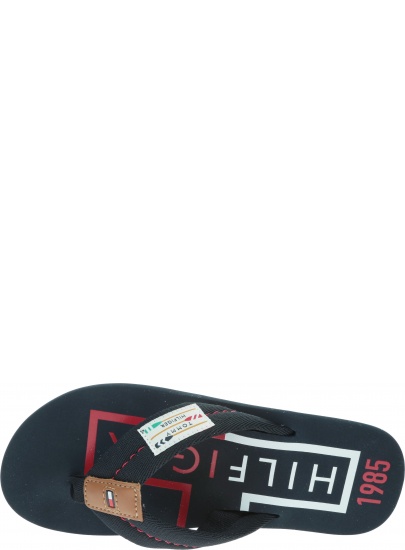 Japonki Męskie TOMMY HILFIGER Hilfiger Badge Beach Sandal FM0FM02706 DW5