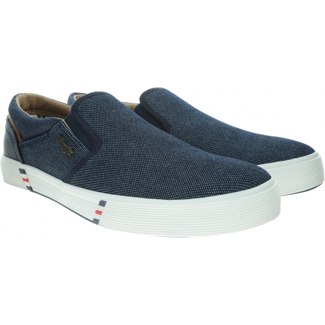 Tenisówki WRANGLER Monument Slip On WM01002A Blue Japan 559