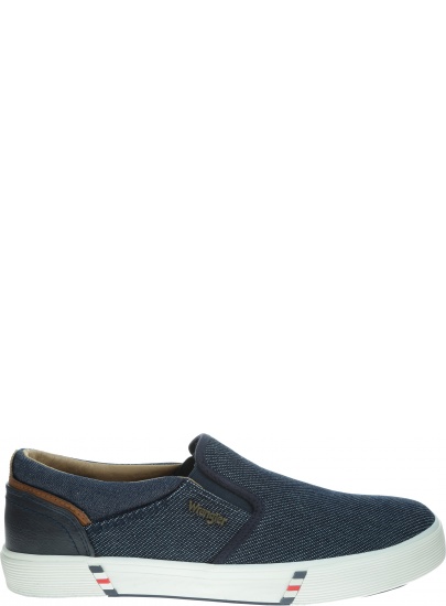 Tenisówki WRANGLER Monument Slip On WM01002A Blue Japan 559