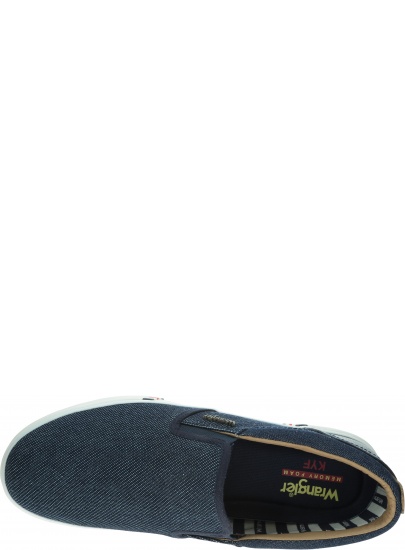 Tenisówki WRANGLER Monument Slip On WM01002A Blue Japan 559