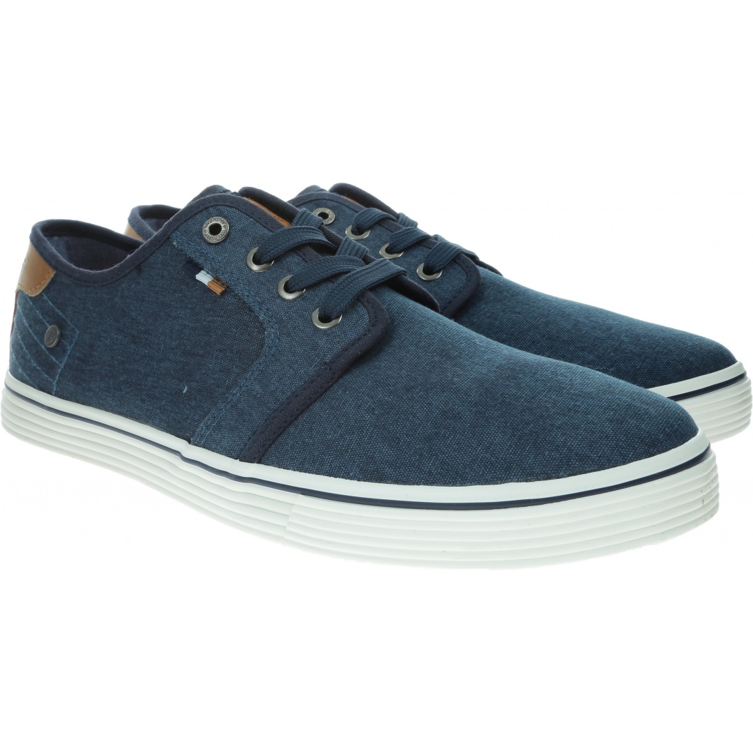 Tenisówki WRANGLER Odyssey Derby WM01040A Royal 014