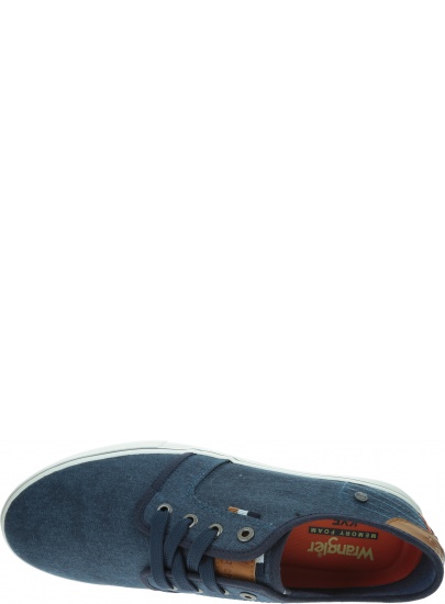 Tenisówki WRANGLER Odyssey Derby WM01040A Royal 014