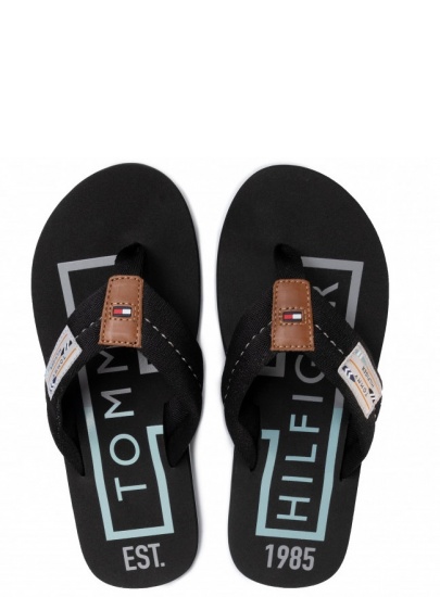 Japonki Męskie TOMMY HILFIGER Hilfiger Badge Beach Sandal FM0FM02706 BDS