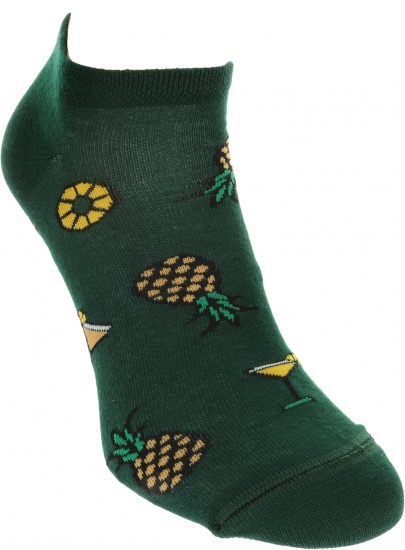 Kolorowe Skarpetki Stopki MANY MORNINGS Pineapples Low