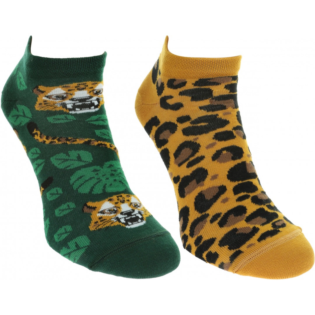 Kolorowe Skarpetki Stopki MANY MORNINGS EL Leoprado Low