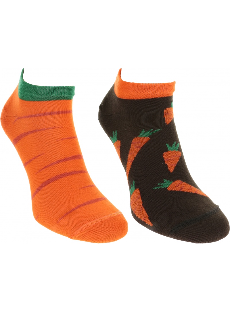 Kolorowe Skarpetki Stopki MANY MORNINGS Garden Carrot Low