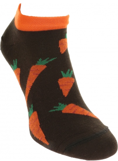 Kolorowe Skarpetki Stopki MANY MORNINGS Garden Carrot Low