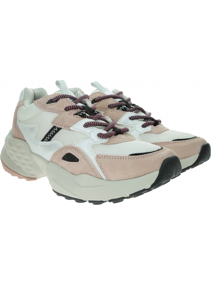 Sneakersy Wrangler Chunky Iconic WL01650A Rose/Silver/Black