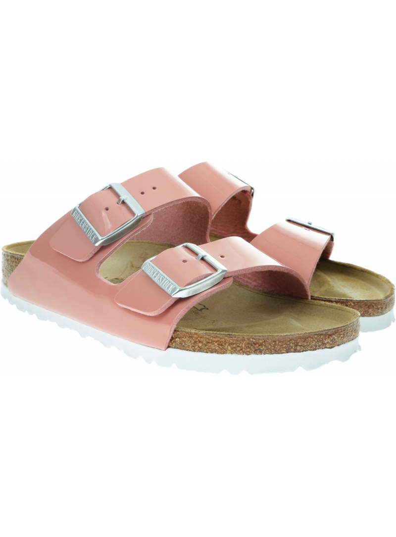 Klapki BIRKENSTOCK Arizona BF 1016071 Patent Old Rose