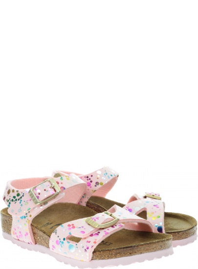 Sandały BIRKENSTOCK Rio Kids 1016011 Confetti Rose