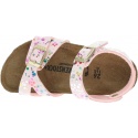 Sandały BIRKENSTOCK Rio Kids 1016011 Confetti Rose