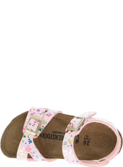 Sandały BIRKENSTOCK Rio Kids 1016011 Confetti Rose