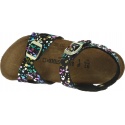Sandały BIRKENSTOCK Rio Kids 1015989 Confetti Black