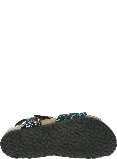Sandały BIRKENSTOCK Rio Kids 1015989 Confetti Black