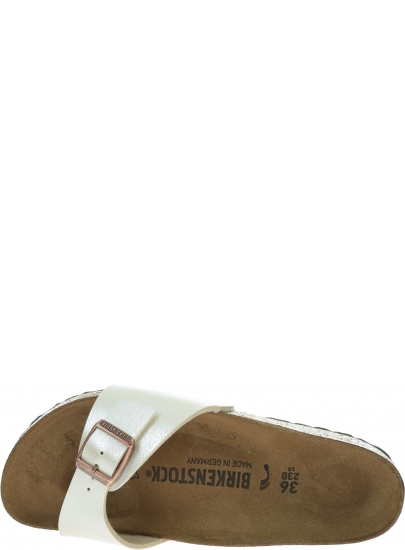 Klapki BIRKENSTOCK Madrid 0940153 Madrid BF Graceful Pearl White