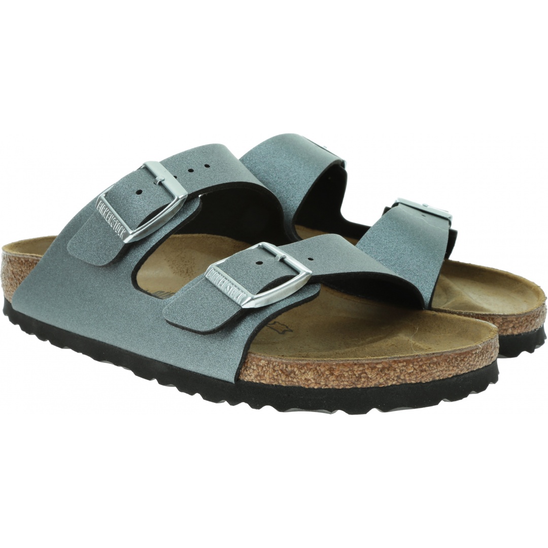 Klapki BIRKENSTOCK Arizona Bs 1014285 Icy Metallic Anthracite