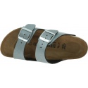 Klapki BIRKENSTOCK Arizona Bs 1014285 Icy Metallic Anthracite