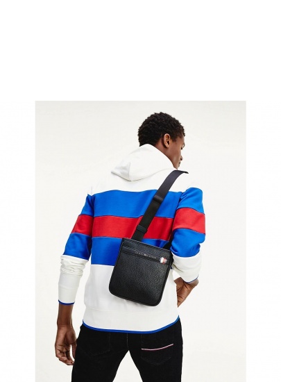 Czarna Torba Męska Saszetka TOMMY HILFIGER TH Downtown Crossbody Bag